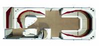 Luxuria Pontoon Boat Layout