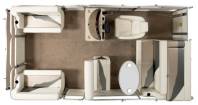 Horizon Pontoon Boat layout