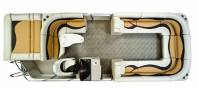 X-Stream RA Pontoon Boat layout