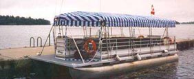Bateau ponton commercial Ontario